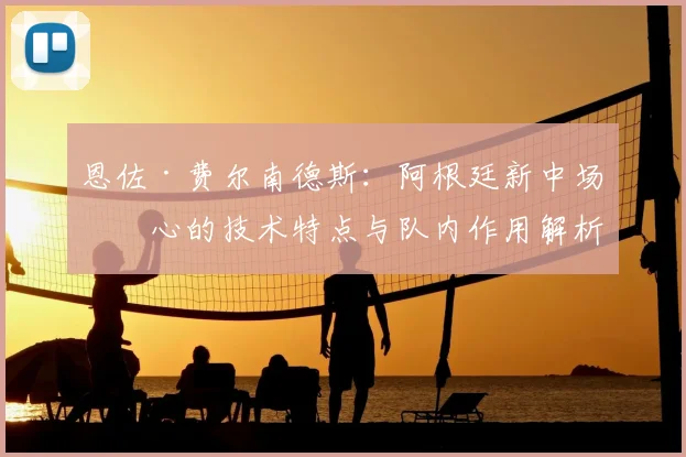 恩佐·费尔南德斯:阿根廷新中场核心的技术特点与队内作用解析